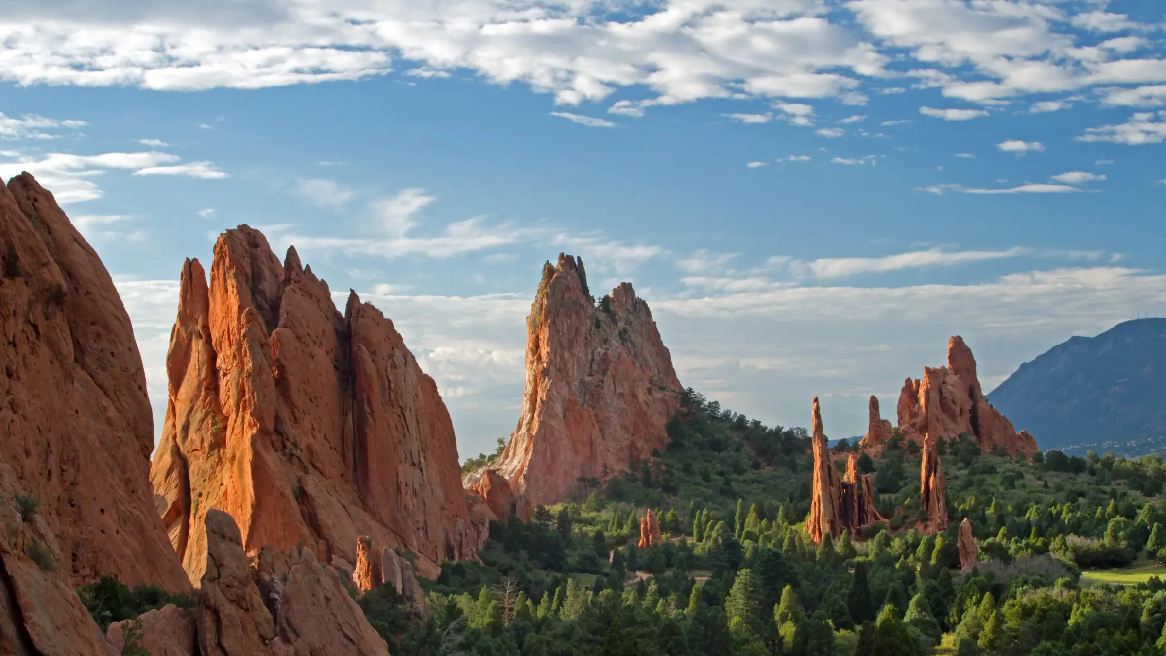 Garden of the Gods view in Colorado Springs